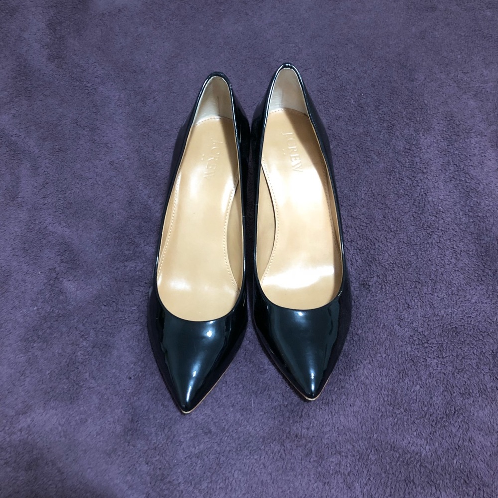 JCrew black heels